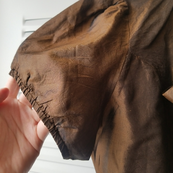 Glam Vintage Silk Blouse - Picture 6 of 6